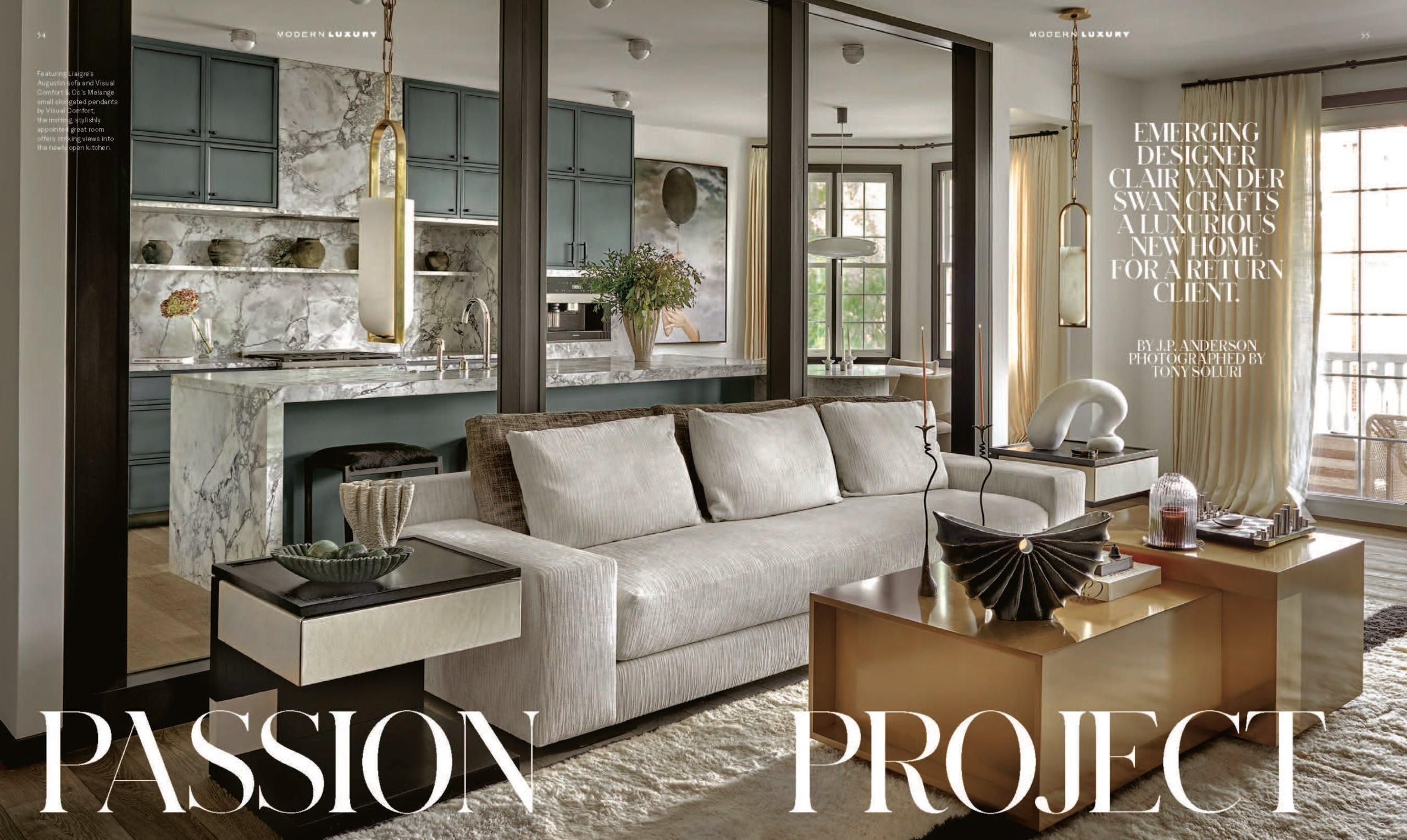 Custom luxury home built in Florida by Reside Custom Homes